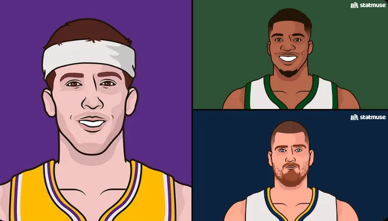 本赛季25+5+5且命中率50%的球员：2届MVP、3届MVP和里夫斯